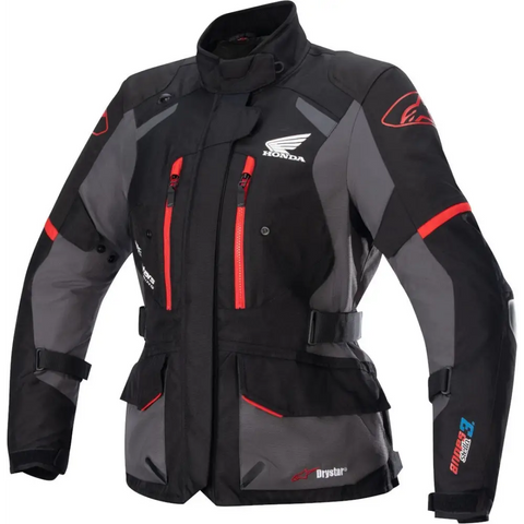 Chamarra de Mujer Alpinestars Stella Honda Andes V3 Drystar® Black/Grey/Red