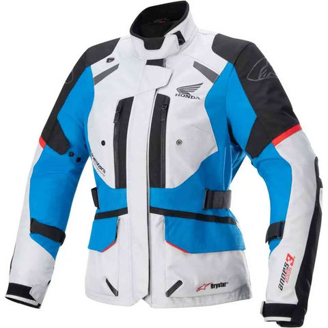 Chamarra de Mujer Alpinestars Stella Honda Andes V3 Drystar® Grey/Blue/Red