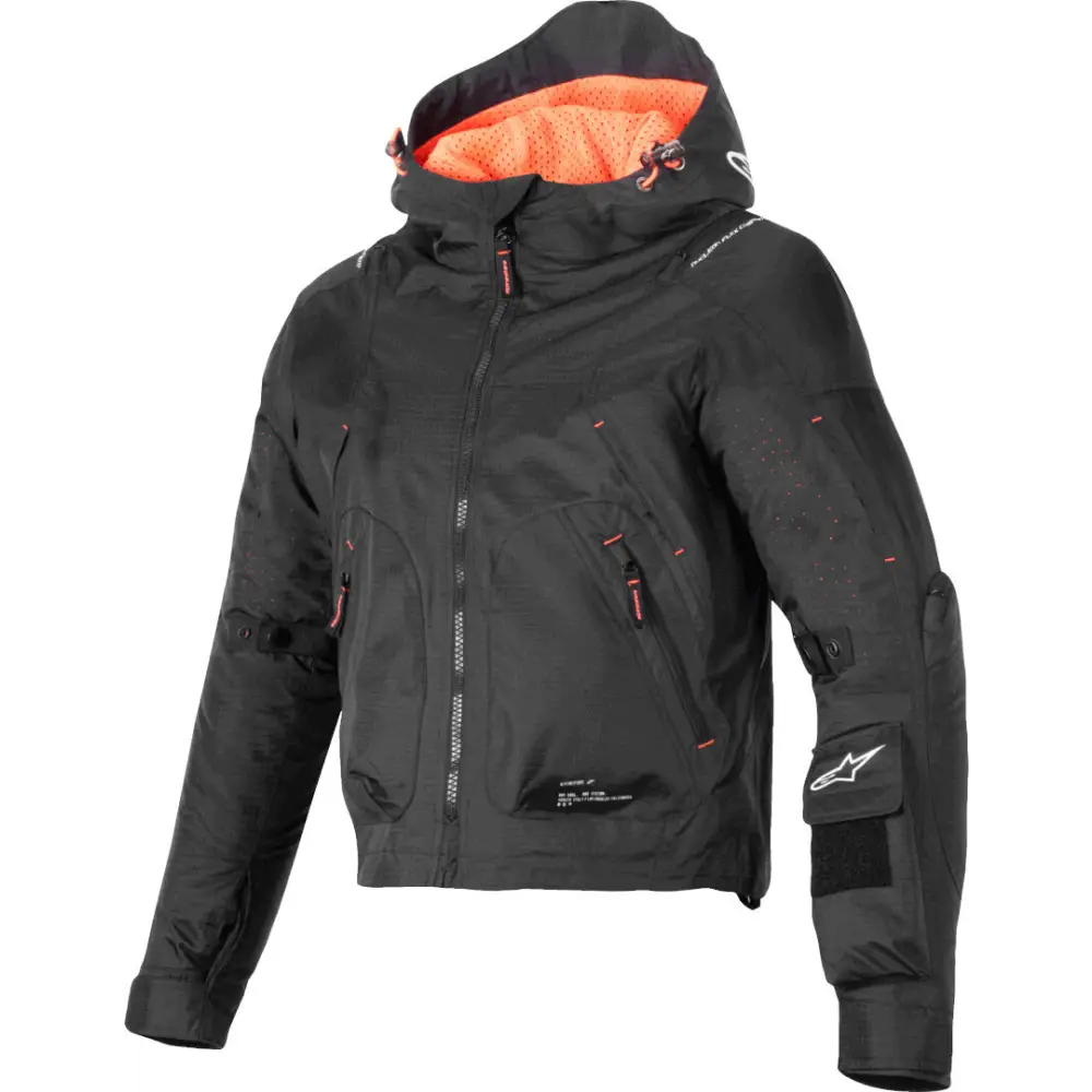 Chamarra de Mujer Alpinestars Stella Molly Air Black/Fluo Coral