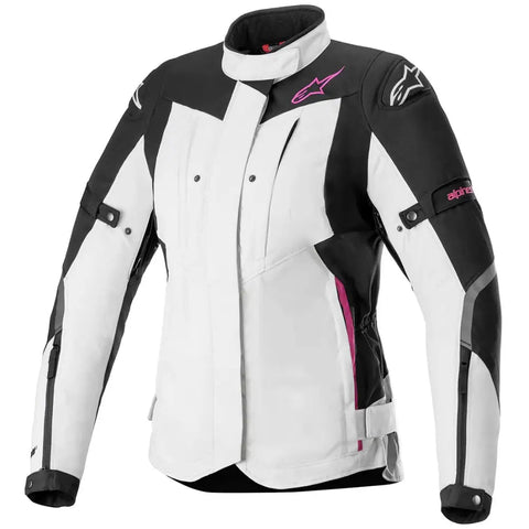 Chamarra de Mujer Alpinestars Stella RX-5 Drystar Ice Gray/Black/Fuchsia