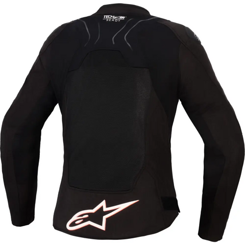 Chamarra de Mujer Alpinestars Stella SMX Air Black/White/Red Fluo