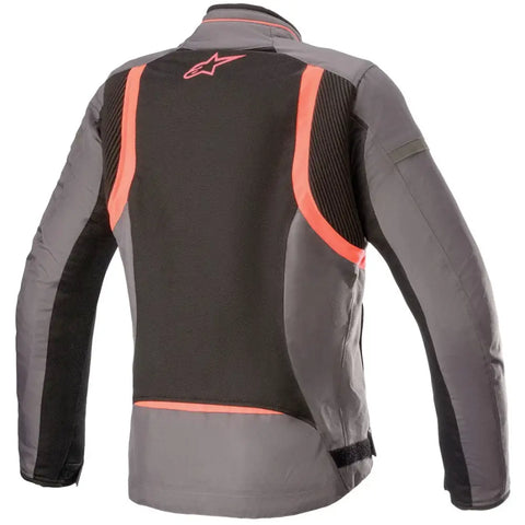 Chamarra de Mujer Alpinestars Stella T-Kira V2 Air Tar Gray/Black/Diva Pink