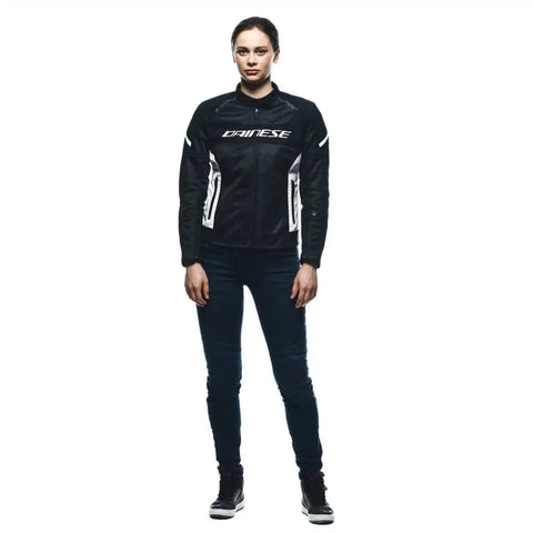 Chamarra de Mujer Dainese Air Frame 3 Black/White