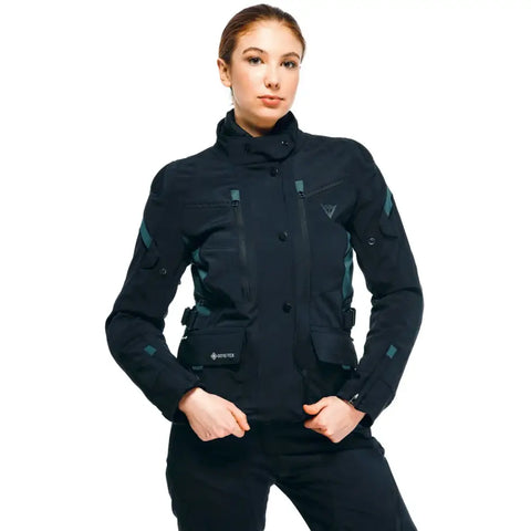 Chamarra de Mujer Dainese Carve Master 3 Gore-Tex Black/Black/Ebony