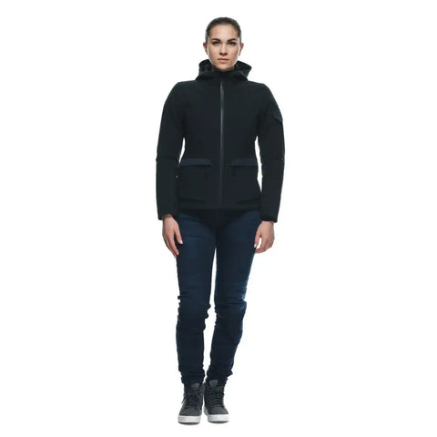 Chamarra de Mujer Dainese Centrale Absoluteshell Pro Black