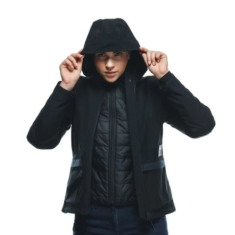 Chamarra de Mujer Dainese Centrale Absoluteshell Pro Black