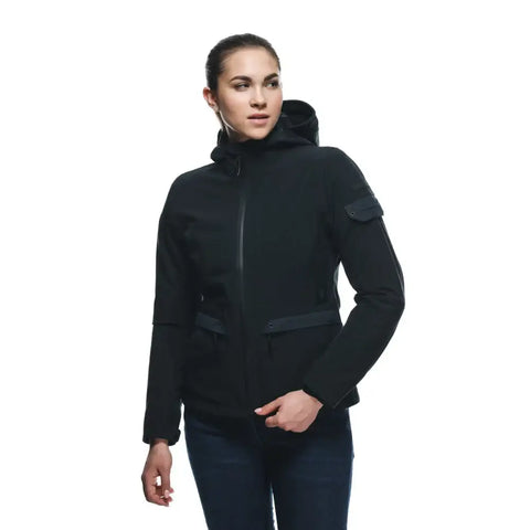 Chamarra de Mujer Dainese Centrale Absoluteshell Pro Black