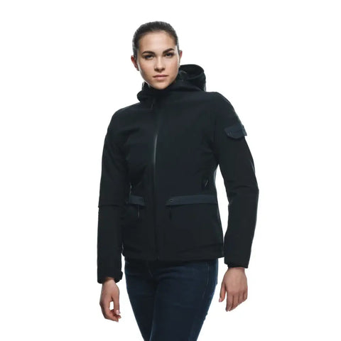 Chamarra de Mujer Dainese Centrale Absoluteshell Pro Black
