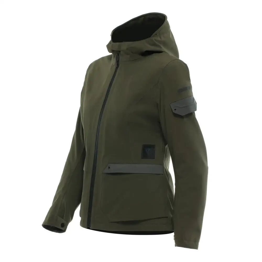 Chamarra de Mujer Dainese Centrale Absoluteshell Pro Olive