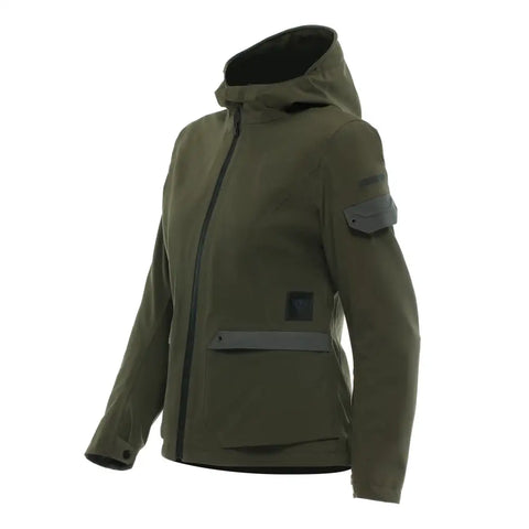 Chamarra de Mujer Dainese Centrale Absoluteshell Pro Olive
