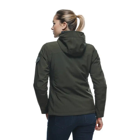 Chamarra de Mujer Dainese Centrale Absoluteshell Pro Olive