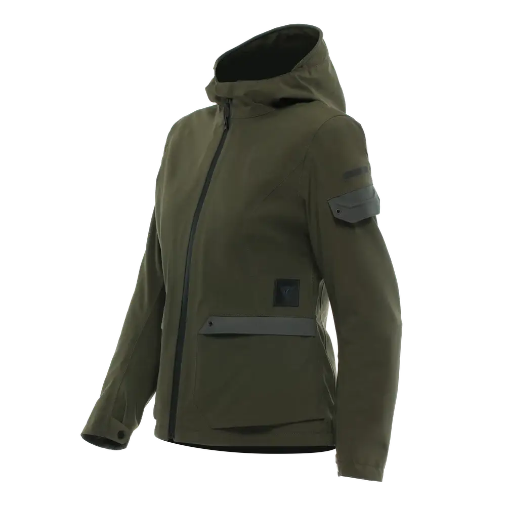 Chamarra de Mujer Dainese Centrale Absoluteshell Pro Olive