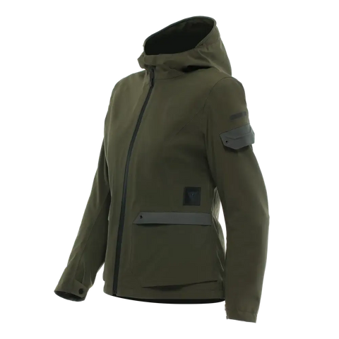 Chamarra de Mujer Dainese Centrale Absoluteshell Pro Olive