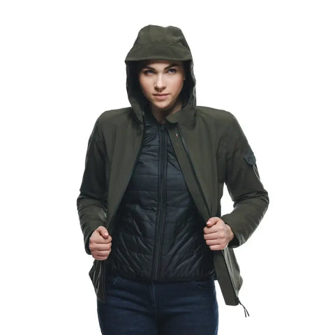 Chamarra de Mujer Dainese Centrale Absoluteshell Pro Olive