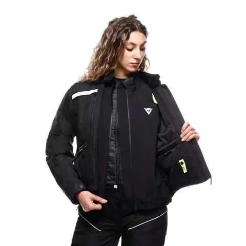Chamarra de Mujer Dainese Gullfoss D-Dry Black/Black