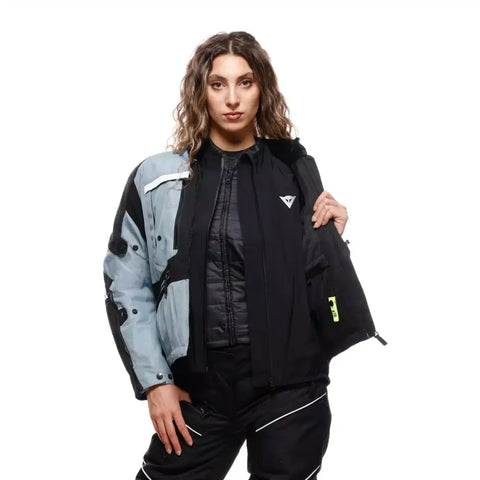 Chamarra de Mujer Dainese Gullfoss D-Dry Citadel/Black