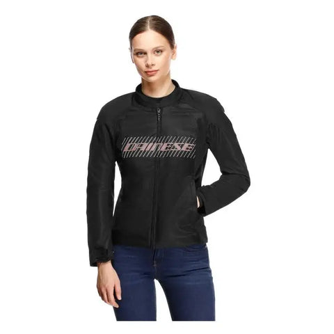 Chamarra de Mujer Dainese Herosphere Air Black/Peach