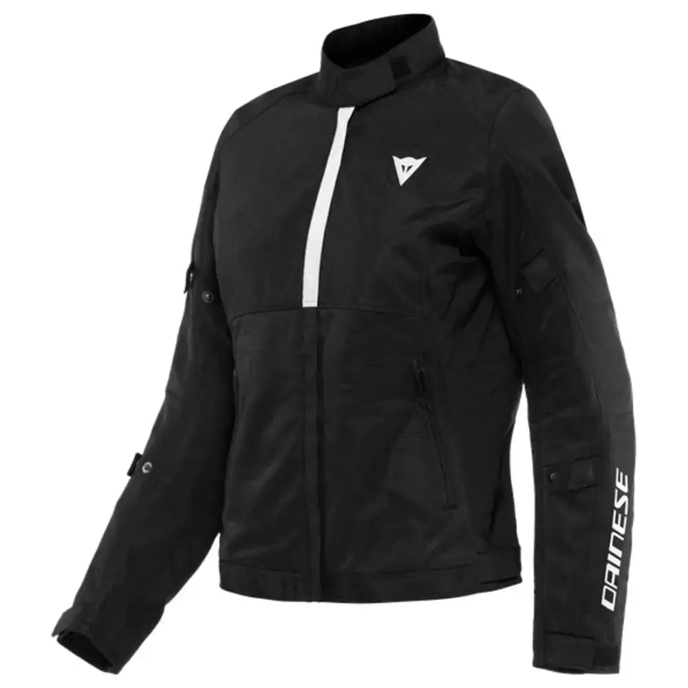 Chamarra de Mujer Dainese Risoluta Air Tex Black/White