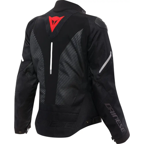 Chamarra de Mujer Dainese Super Sprint D-Dry Black/Black/Red Lava