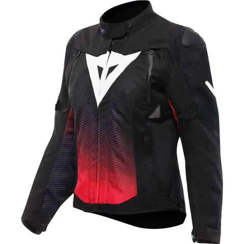 Chamarra de Mujer Dainese Super Sprint D-Dry Black/Fuchsia/White
