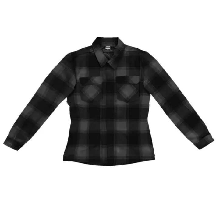 Chamarra de Mujer Icon Fallblock CX Flannel Black