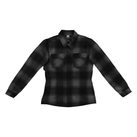 Chamarra de Mujer Icon Fallblock CX Flannel Black