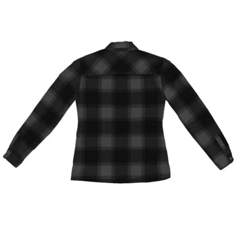 Chamarra de Mujer Icon Fallblock CX Flannel Black