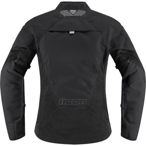 Chamarra de Mujer Icon Mesh AF Stealth Black