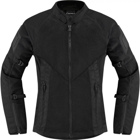 Chamarra de Mujer Icon Mesh AF Stealth Black