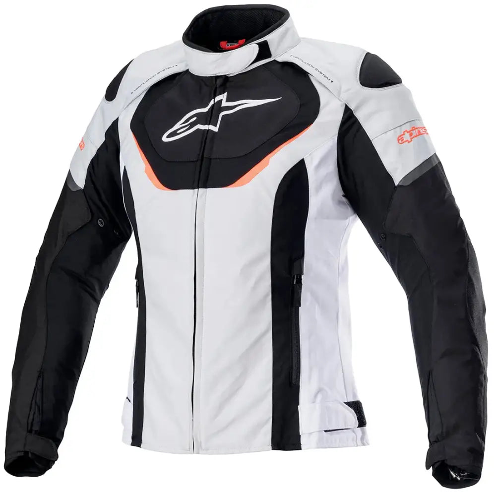 Chamarra de Mujer Impermeable Alpinestars Stella T-Jaws v3 Gray/Black/White