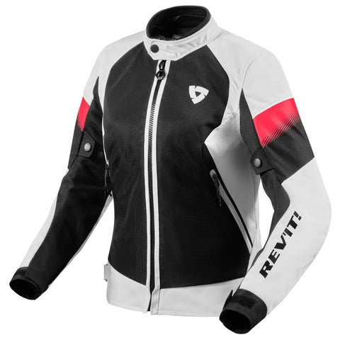 Chamarra de Mujer REV’IT! Control Air H2O White/Black