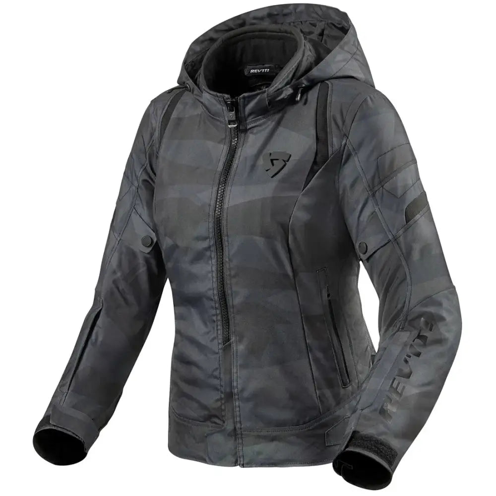 Chamarra de Mujer REV'IT! Flare 2 Camo Black Gray