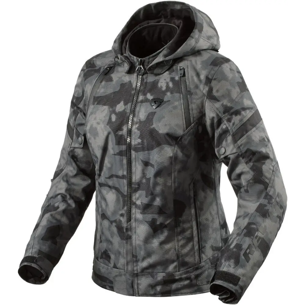 Chamarra de Mujer REV'IT! Flare 3 H2O Camo Dark Grey