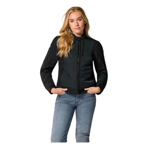 Chamarra de Mujer REV'IT! Highcrest H2O Black