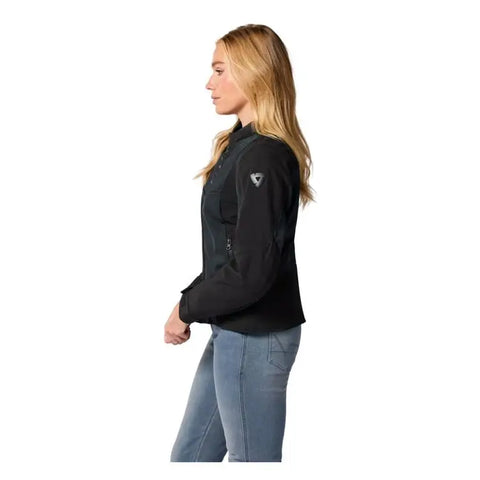 Chamarra de Mujer REV'IT! Highcrest H2O Black