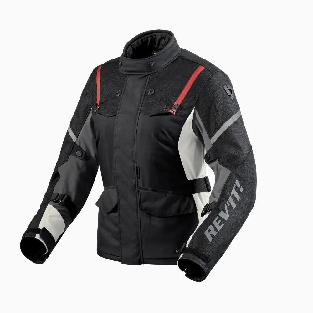 Chamarra de Mujer REV'IT! Horizon 3 H2O Black/Red