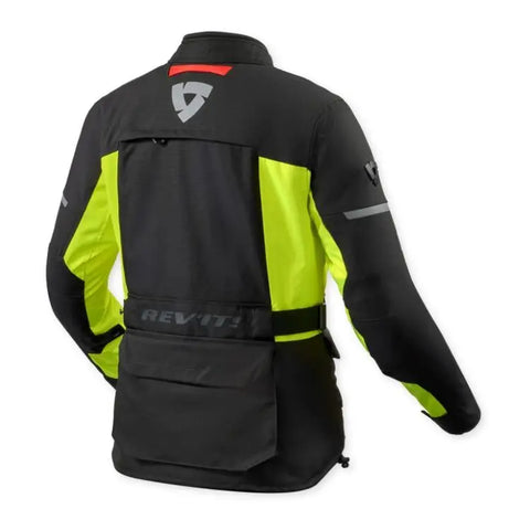 Chamarra de Mujer REV'IT! Outback 5 H2O Black/Neon Yellow
