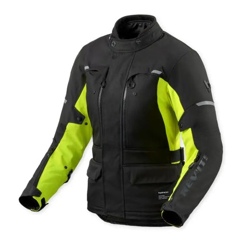 Chamarra de Mujer REV'IT! Outback 5 H2O Black/Neon Yellow