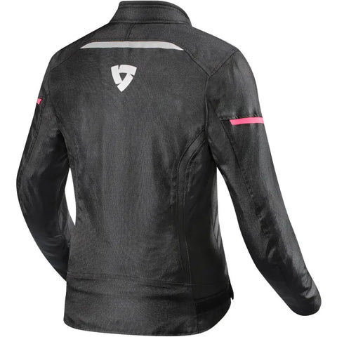 Chamarra de Mujer REV'IT! Sprint H2O Black/Pink