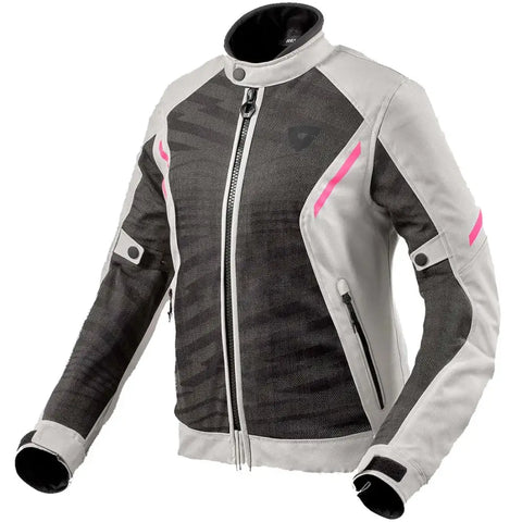 Chamarra de Mujer REV'IT! Torque 2 H2O Light Gray/Pink
