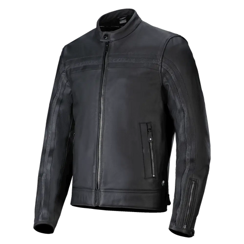 Chamarra de Piel Alpinestars Dyno Black