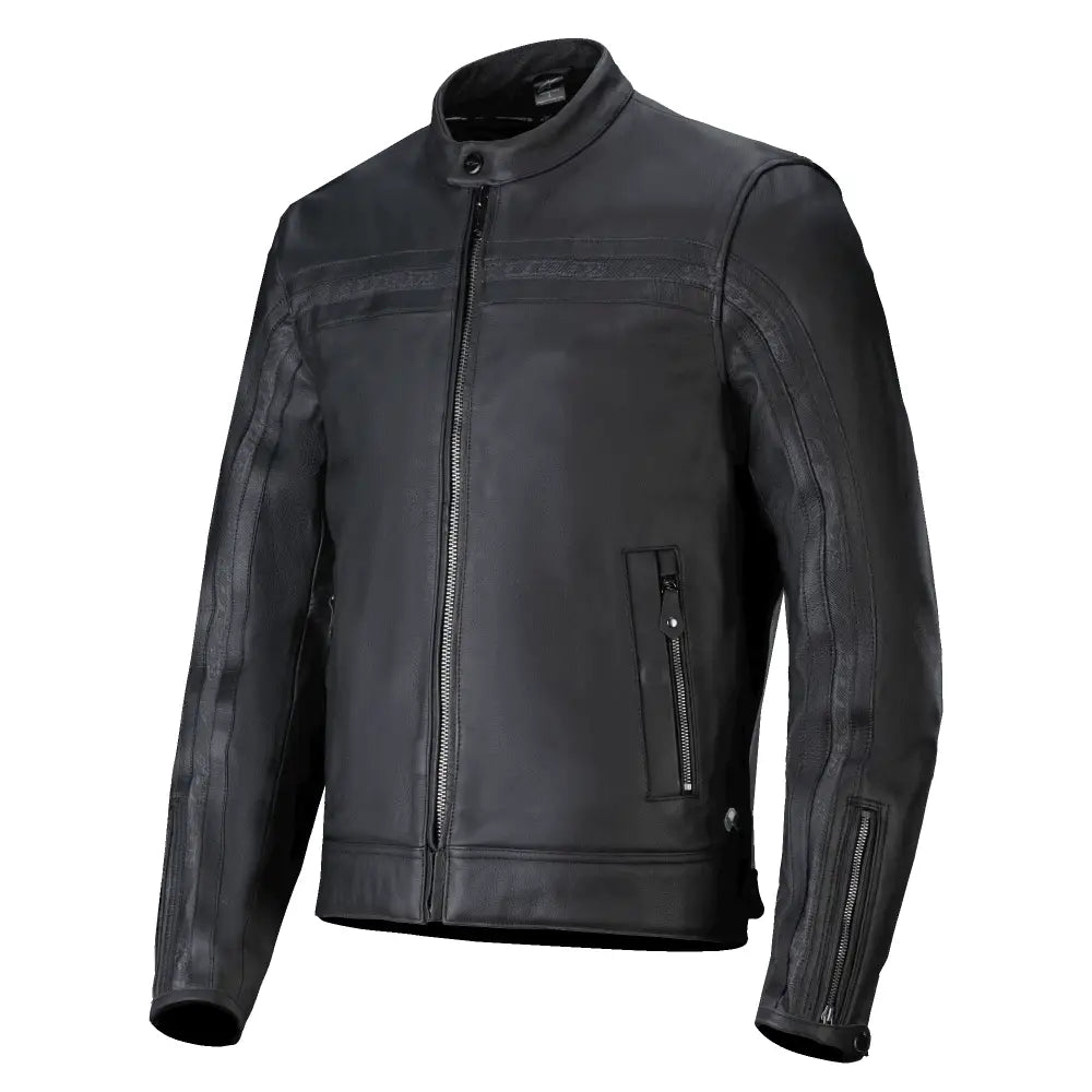 Chamarra de Piel Alpinestars Dyno Black