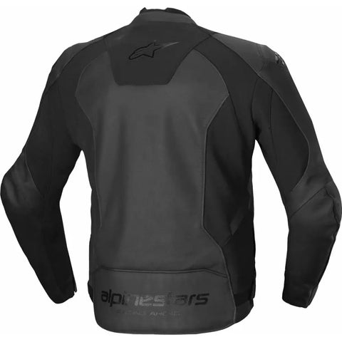 Chamarra de Piel Alpinestars Faster V3 Black/Black