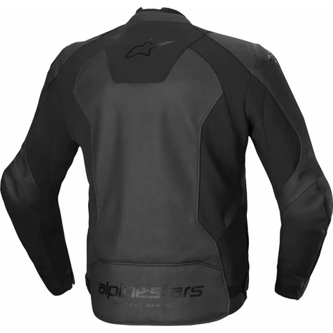 Chamarra de Piel Alpinestars Faster V3 Black/Black