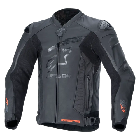 Chamarra de Piel Alpinestars GP Plus R V4 Rideknit Black