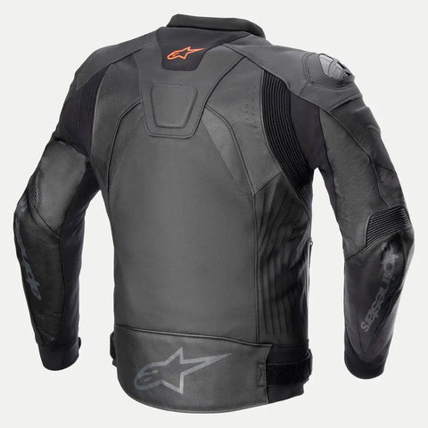 Chamarra de Piel Alpinestars GP Plus V4 Black/Black