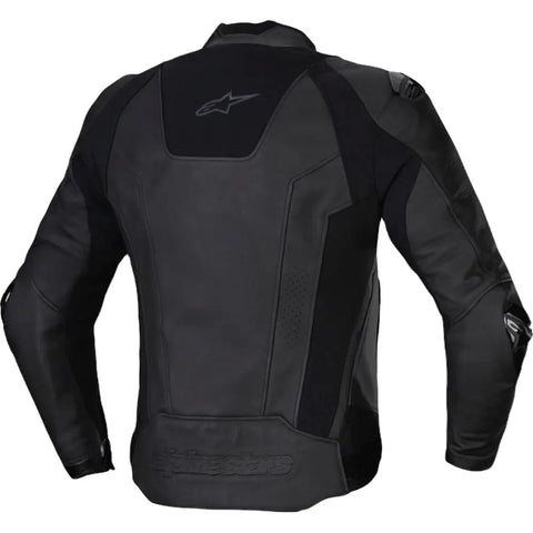 Chamarra de Piel Alpinestars Missile V3 Black/Black