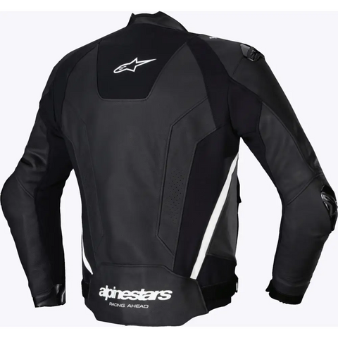 Chamarra de Piel Alpinestars Missile V3 Black/White