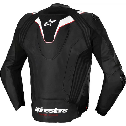 Chamarra de Piel Alpinestars Missile V3 Ignition Black/White