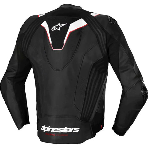 Chamarra de Piel Alpinestars Missile V3 Ignition Black/White